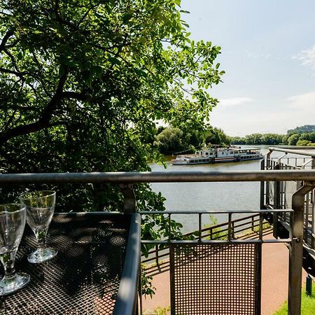 Weserwohnung - Bootshaus Urlaub Am Wasser Hamelin Exteriér fotografie