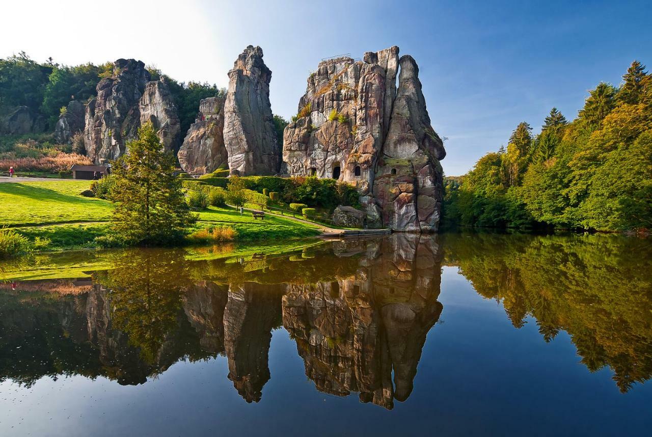 Weserwohnung - Bootshaus Urlaub Am Wasser Hamelin Exteriér fotografie